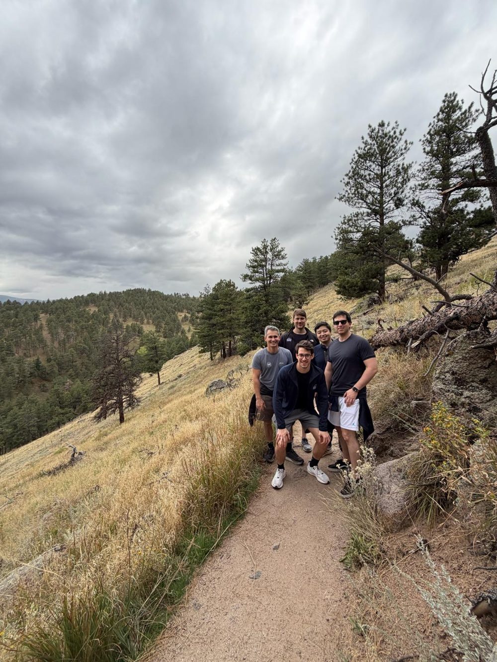 The Dixie Capital team hiking in Boulder, Colorado